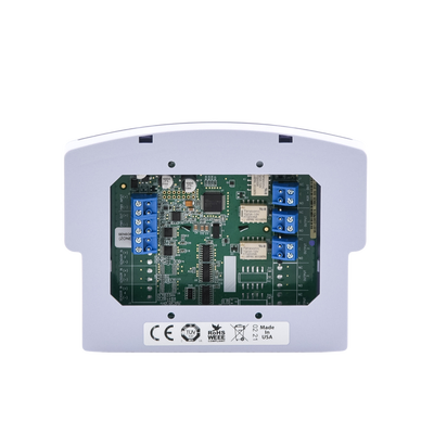 Detector de temperatura y humedad, capacidad 2 zonas, incluye una zona con sensor de temperatura y 1 zona libre