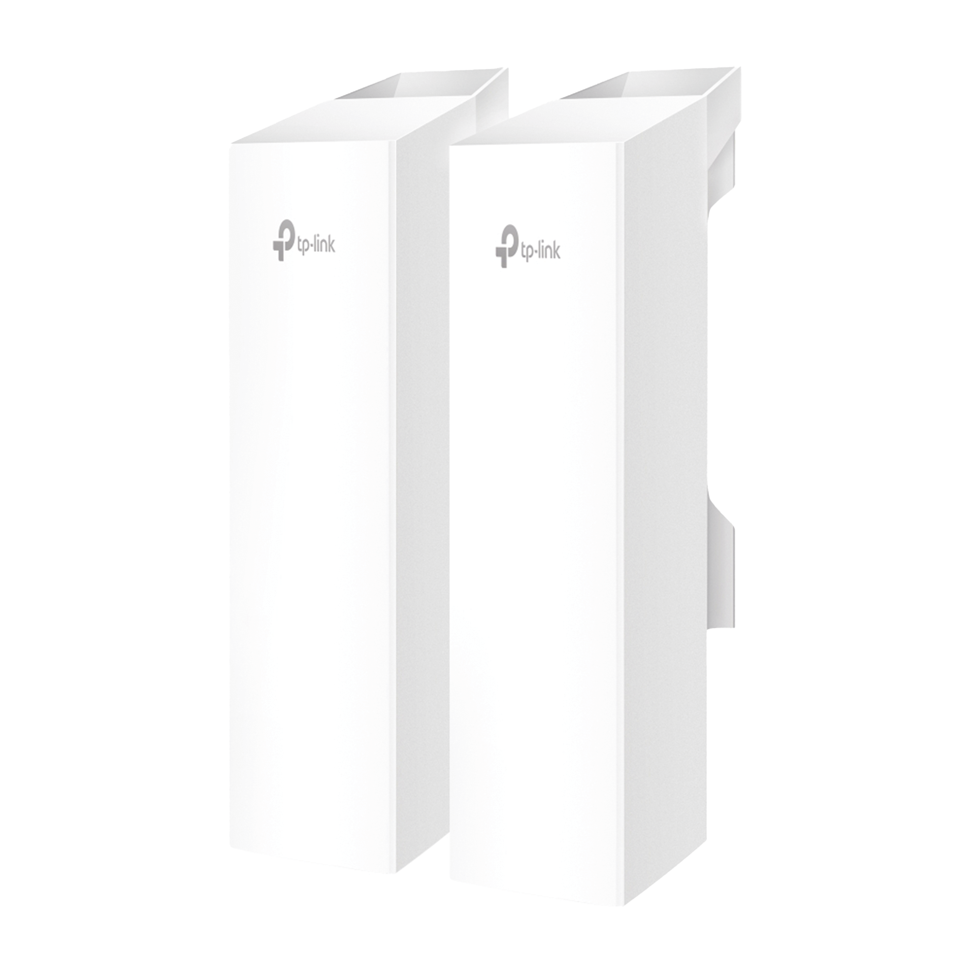 KIT de Enalce Inalámbrico Omada para Exterior / Frecuencia de 5GHz / Emparejamiento Automático / 3 puertos Gigabit / PoE Pasivo 24 Vcc o 802.3 PoEaf / Antena Direccional de 7 dBi MIMO 2x2 / Adminsitración Remota Mediante Omada