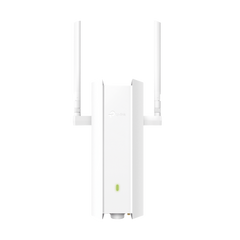 Punto de Acceso Omada Exterior / Wi-Fi 6 AX1800 MU-MIMO 2x2 / Mesh Omada / Alta Densidad de Usuarios / Carcasa Resistente IP67 / Configuración por Controlador o Stand-Alone / Para Montaje en Mástil/ Pared / Alimentación PoE+