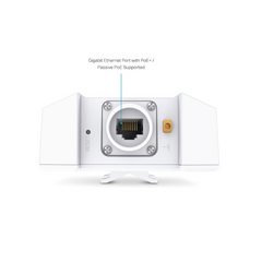 Punto de Acceso Omada Exterior-Interior / Wi-Fi 6 AX3000 MU-MIMO 2x2 / Mesh Omada / Alta Densidad de Usuarios / Configuración por Controlador o Stand-Alone / Para Montaje en Mástil/ Pared / Alimentación PoE+