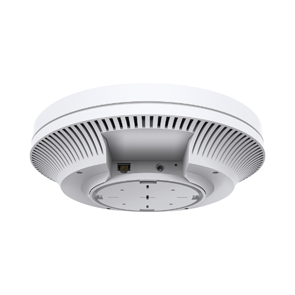 Punto de Acceso Omada / Wi-Fi 6 AX3600 MU-MIMO 4x4 / Alta Densidad de Usuarios / Configuración por Controlador o Stand-Alone / Para Montaje en Techo/pared. / Alimentación PoE+