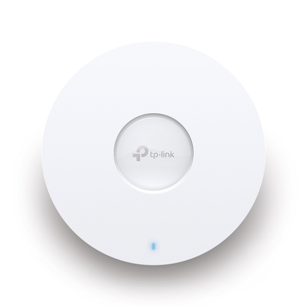 Punto de Acceso Omada / Wi-Fi 6 AX5400 MU-MIMO 4x4 /  Mesh Omada / Alta Densidad de Usuarios / Configuración por Controlador o Stand-Alone / Para Montaje en Techo/pared / Alimentación PoE+