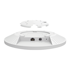 Punto de Acceso Omada Ultra-Rango / Wi-Fi 6 AX6000 MU-MIMO 4x4 /  Mesh Omada / Alta Densidad de Usuarios / Configuración por Controlador o Stand-Alone / Para Montaje en Techo/pared / Alimentación PoE+