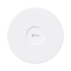 Punto de Acceso Omada / Wi-Fi 7 BE11000 MU-MIMO 2x2 / 1 Puerto 10 Gbps / Mesh Omada / Operaciones Multiencale (MLO) / Configuración por Controlador o Stand-Alone / Para Montaje en Techo/pared / Alimentación PoE+