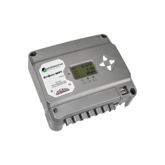 Controlador de Carga Solar MPPT EcoBoost 40 A / Pantalla LCD / 12V y 24V / 2 Puertos USB 3A / Control de Iluminación