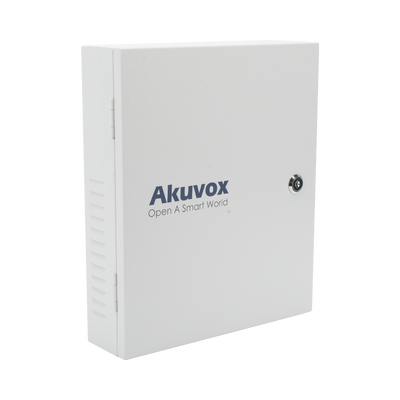 Controlador de Elevador IP Para 32 Pisos / Gestión 100% en la Nube / Interfaz Web / Pases Temporales desde App / Activación de Pisos desde App/ Wiegand / POE / 20,000 Tarjetas /100,000 Eventos / Compatible con Videoporteros Akuvox