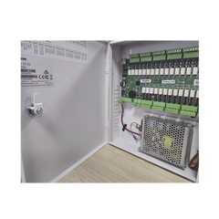 Controlador de Elevador IP Para 32 Pisos / Gestión 100% en la Nube / Interfaz Web / Pases Temporales desde App / Activación de Pisos desde App/ Wiegand / POE / 20,000 Tarjetas /100,000 Eventos / Compatible con Videoporteros Akuvox