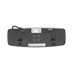 Sistema alámbrico de reversa con cámara y monitor de 4.3 pulgadas, Incluye cámara para placa de  170°