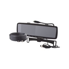 Sistema alámbrico de reversa con cámara y monitor de 4.3 pulgadas, Incluye cámara para placa de  170°