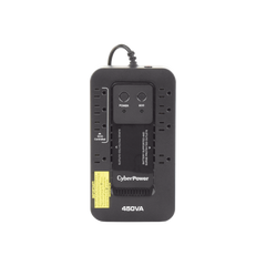 UPS de 450 VA/260 W, Topología Standby con Modo Ahorrador ECO, Entrada 120 Vca NEMA 5-15P, Con 8 Tomas NEMA 5-15R