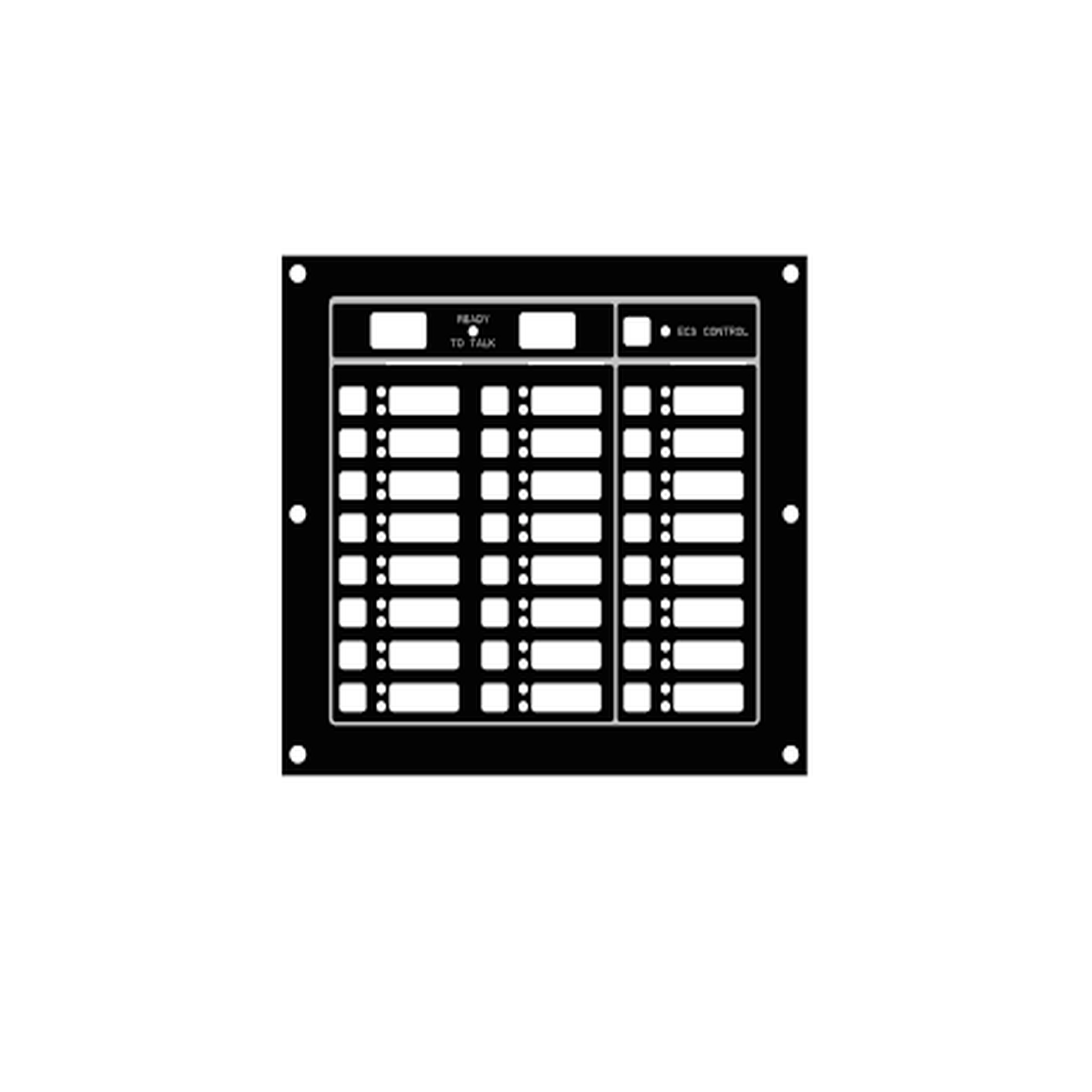 Expansor de 24 Switches para paneles de la serie ECS