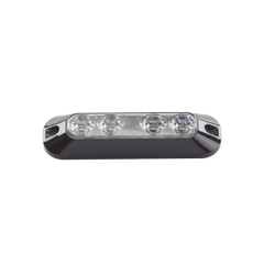 Luz Perimetral , 4 LEDs Ultra Brillantes, color Ambar