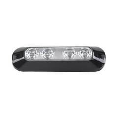 Luz perimetral, 4 LEDs Ultra Brillantes, color Rojo / Azul