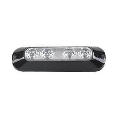 Luz perimetral, 4 LEDs Ultra Brillantes, color Rojo / Azul