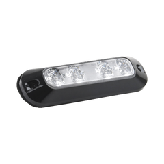 Luz perimetral, 4 LEDs Ultra Brillantes, color Rojo / Azul
