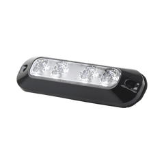 Luz perimetral, 4 LEDs Ultra Brillantes, color Rojo / Azul