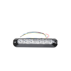 Luz Auxiliar Serie X3705, 6 LEDs Ultra Brillantes, color Rojo / Azul