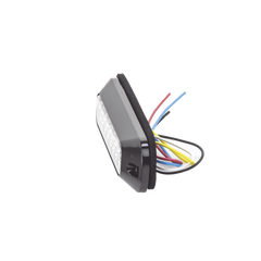 Luz Auxiliar Serie X3744, 8 LEDs Ultra Brillantes, color rojo claro.
