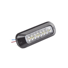 Luz Auxiliar Serie X3744, 8 LEDs Ultra Brillantes, color rojo claro.