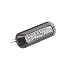 Luz Auxiliar Serie X3744, 8 LEDs Ultra Brillantes, color rojo claro.