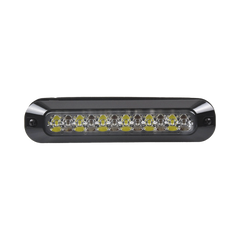 Luz perimetral , 12 LEDs Ultra Brillantes, color Rojo / Claro