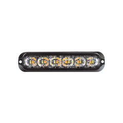 Luz perimetral , 12 LED Ultra Brillantes, Dual Color Ambar / Claro