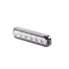 Luz perimetral , 12 LEDs Ultra Brillantes, Dual Color Rojo / Claro