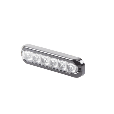 Luz perimetral , 12 LEDs Ultra Brillantes, Dual Color Rojo / Claro