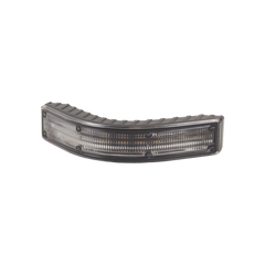 Luz direccional de esquina, 12 Led,12-24 Vcc, Lente transparente, ámbar/blanco