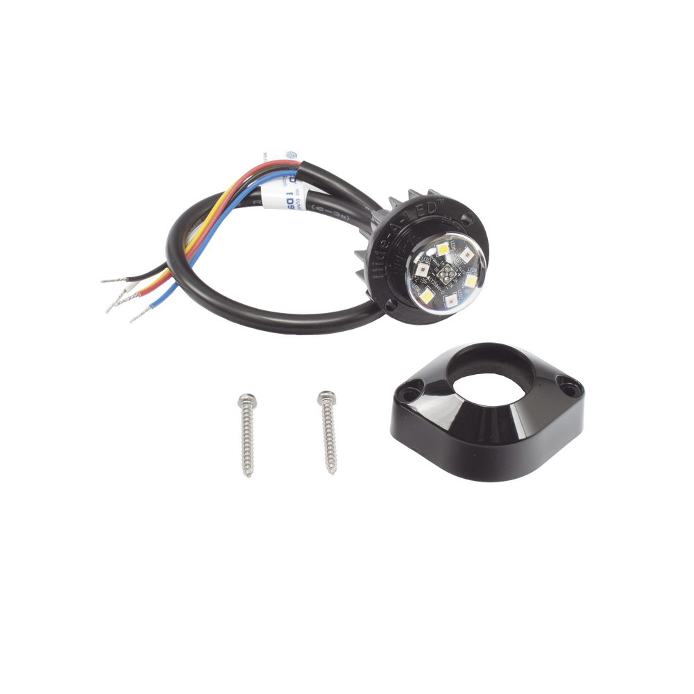 Estrobo Oculto de 6 LED color Claro Serie ED9015