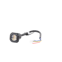 Lampara Oculta de LED de bajo perfil color ambar claro
