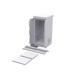 Gabinete de Seguridad de Lámina Galvanizada  para Almacenamiento de Baterías (Hasta 6 baterías PL110D12).