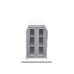 Gabinete de Seguridad de Lámina Galvanizada  para Almacenamiento de Baterías (Hasta 6 baterías PL110D12).