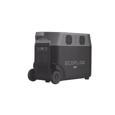 Estación de Energía Portátil DELTA PRO 3600Wh Litio LFP / 5 AC 3600W (7200W Pico) / 2 USB-C 200W / Capacidad para Aumentar Respaldo / Cargador de Coche 10A a 12.6V / Conectividad WiFi y Bluetooth (App) / Carga Solar 1600W Max.