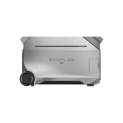Estación de Energía Portátil DELTA PRO3 / 4096Wh Litio LFP / 5 AC 4000W (8000W Pico) / 2 USB-C 100W / Capacidad para Aumentar Respaldo / Cargador de Coche 10A a 12.6V / Conectividad WiFi y Bluetooth (App) / Carga Solar 2600W Max. (2 P