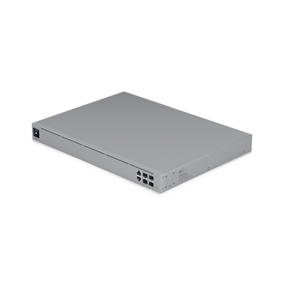 EFG UniFi Enterprise Next Generation Gateway, Hasta 500+ Dispositivos UniFi, Hasta 5,000+ Clientes, Enrutamiento IPS 12.5 Gbps, Alta Disponibilidad, Puertos 25G/10G/2.5G, Doble PSU Redundante, Pantalla Táctil