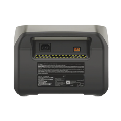 EcoFlow River 2 Max | Estación de Energía Portátil 512Wh Litio LFP / 4 AC 500 W (Max. 1000W) / 1 USB-C 100W / 3 USB -A 12W / Cargador de Coche 8A a 12 o 24V / Conectividad WiFi y Bluetooth (App) / Carga Solar 220W Max.