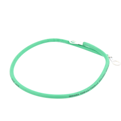 Jumper para Puesta a Tierra con Cable 8 AWG con Conectores de Ojo de 50 cm.