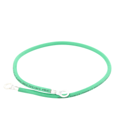 Jumper para Puesta a Tierra con Cable 8 AWG con Conectores de Ojo de 50 cm.