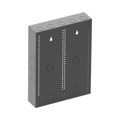 Gabinete de Medios de 19 Pulgadas de alto, para Empotrar en Pared (360 x 478 x 95 mm).