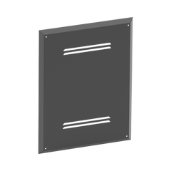 Gabinete de Medios de 19 Pulgadas de alto, para Empotrar en Pared (360 x 478 x 95 mm).