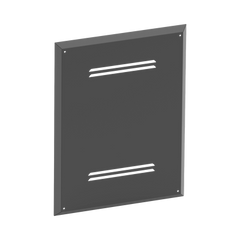 Gabinete de Medios de 19 Pulgadas de alto, para Empotrar en Pared (360 x 478 x 95 mm).
