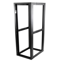 Rack Estándar 19" de 4 Postes, Acero, 45 Unidades, Profundidad Ajustable.
