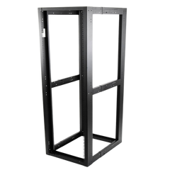Rack Estándar 19" de 4 Postes, Acero, 45 Unidades, Profundidad Ajustable.