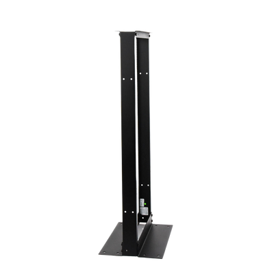 Rack de 2 Postes, Estándar 19", 24 Unidades, Fabricado en Acero, Base "L" para Anclar a Piso.