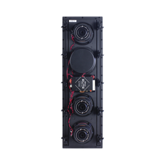BOCINA DE PARED | 4 WOOFERS DE FIBRA DE CARBONO 6.5'' | TWEETER DE TITANIO 1'' | 250W