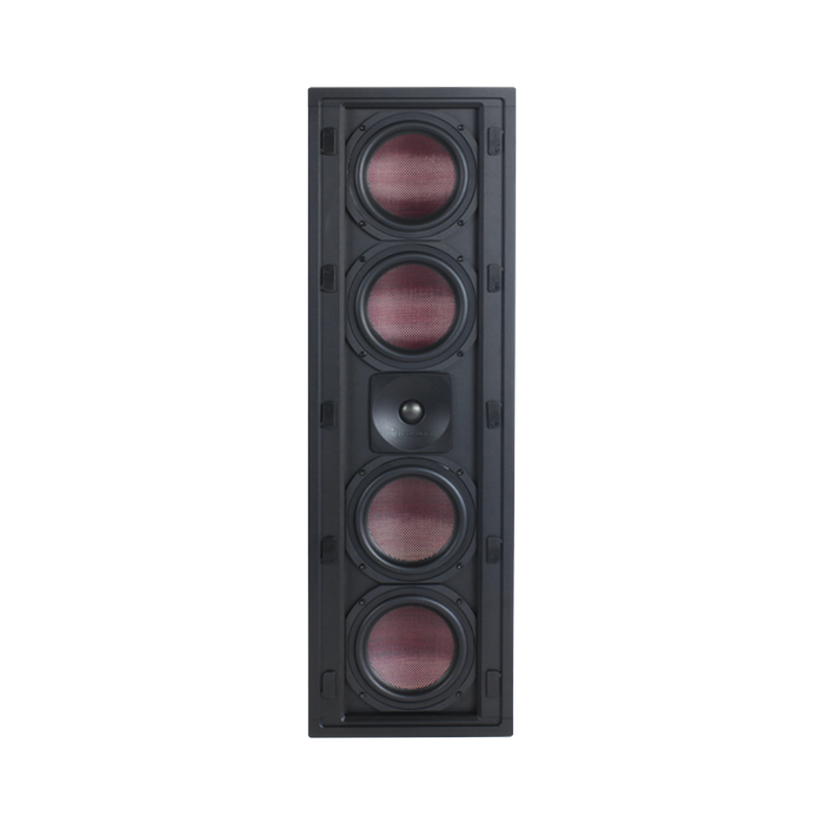 BOCINA DE PARED | 4 WOOFERS DE FIBRA DE CARBONO 6.5'' | TWEETER DE TITANIO 1'' | 250W