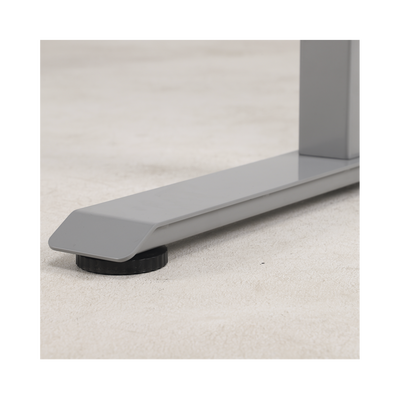 Base de Escritorio Motorizado Profesional / Altura Ajustable 60-125cm / Estructura Estable / Funcionamiento Suave / 3 Preset de Posiciones / Color Gris / Soporta hasta 100Kg de carga