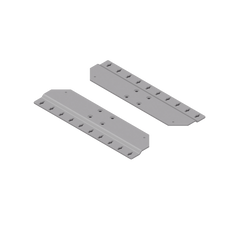 Montaje de Pared para Gabinetes ComLine, De Aluminio, Color Gris
