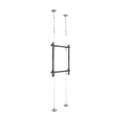 Montaje Cableado de Acero| Suelo a Techo| Capacidad Máx. de Carga 30kg| Para Pantallas de 32" ~ 75"| VESA 400 x 600